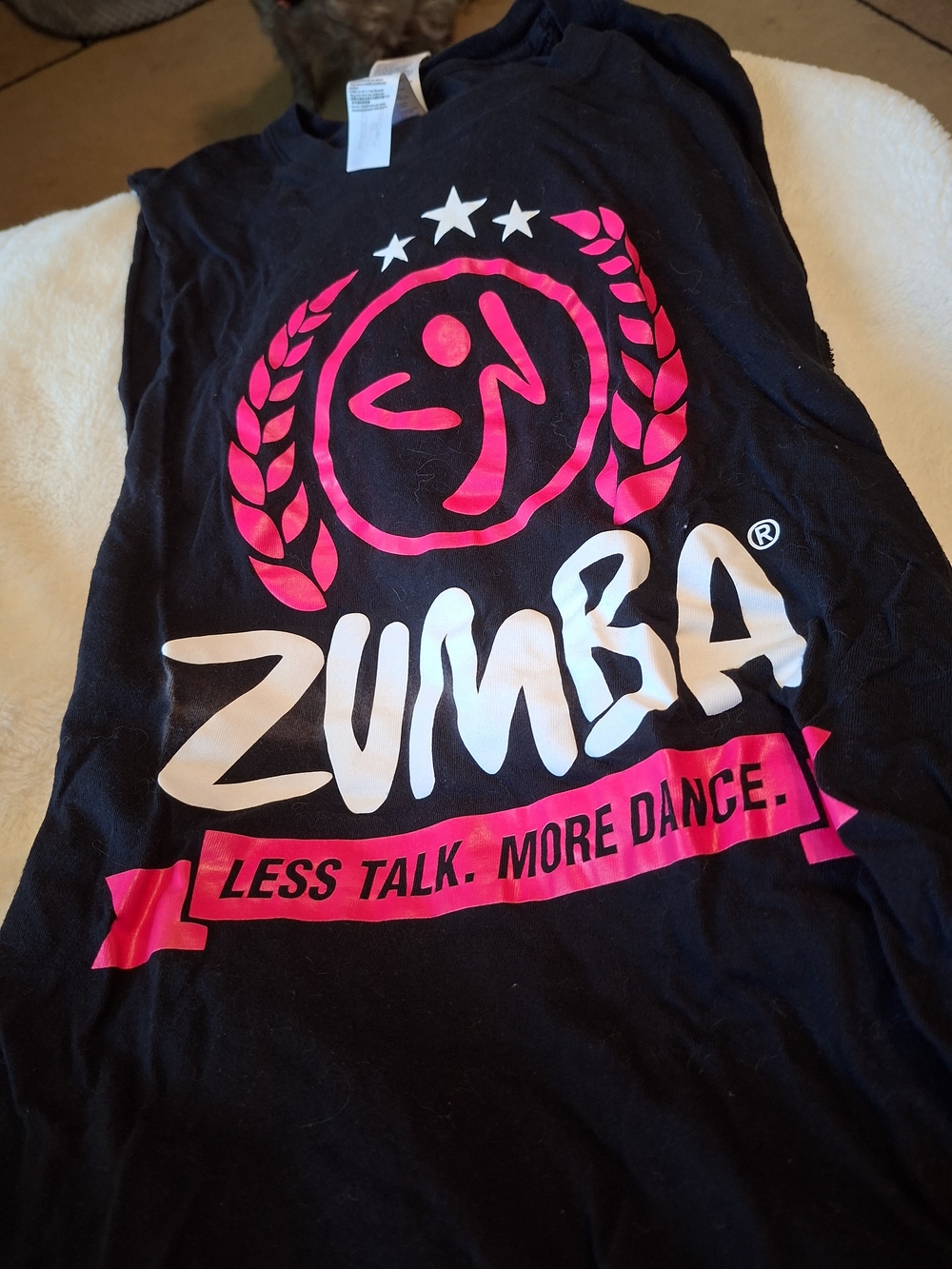 Zumba Black Tee Top - XS